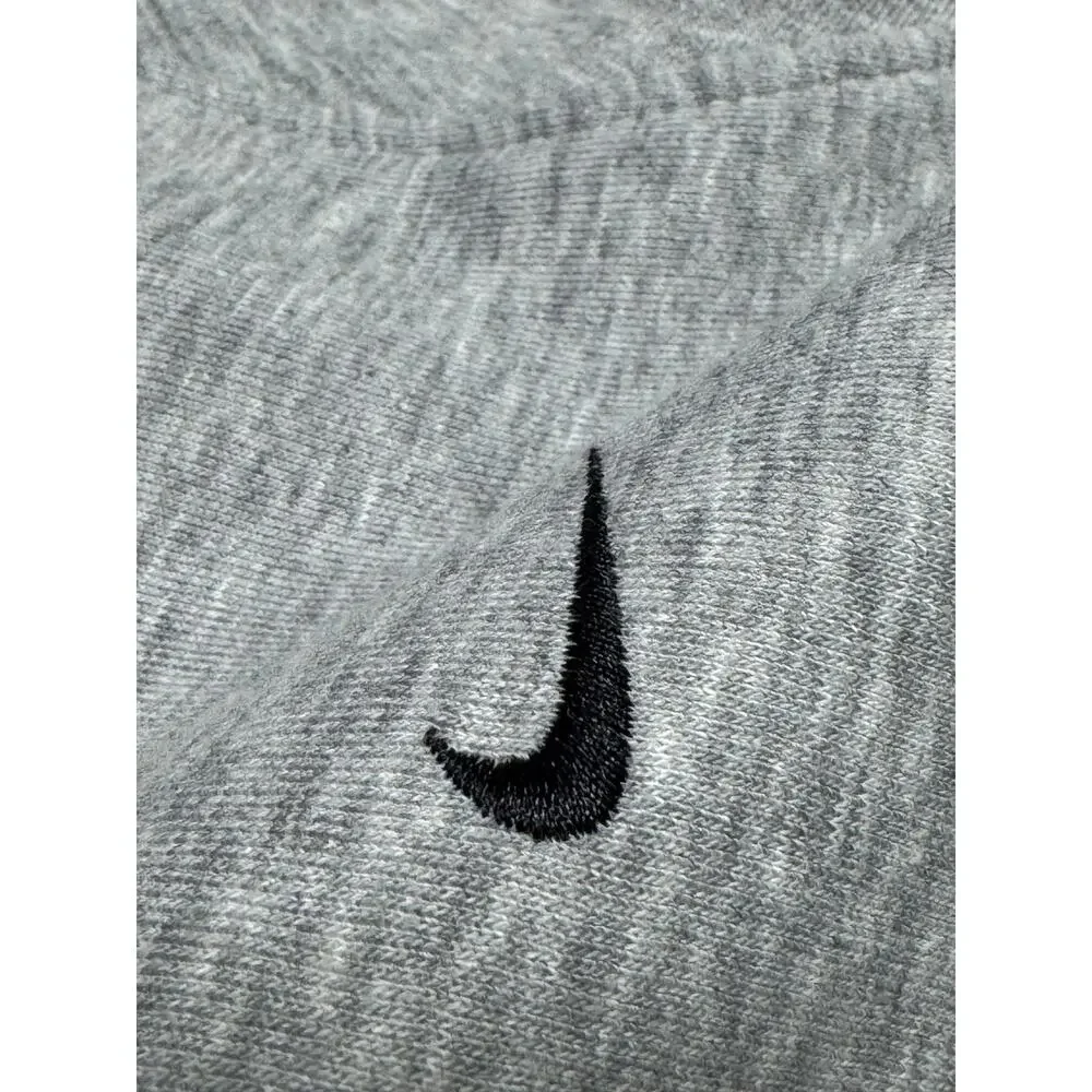 Nike Gray Zip Up Hoodie Size Medium Y2K Vintage